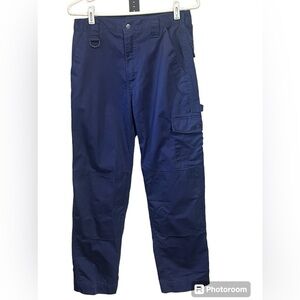 PortWest Blue Carpenter Cargo Pants Sz 30